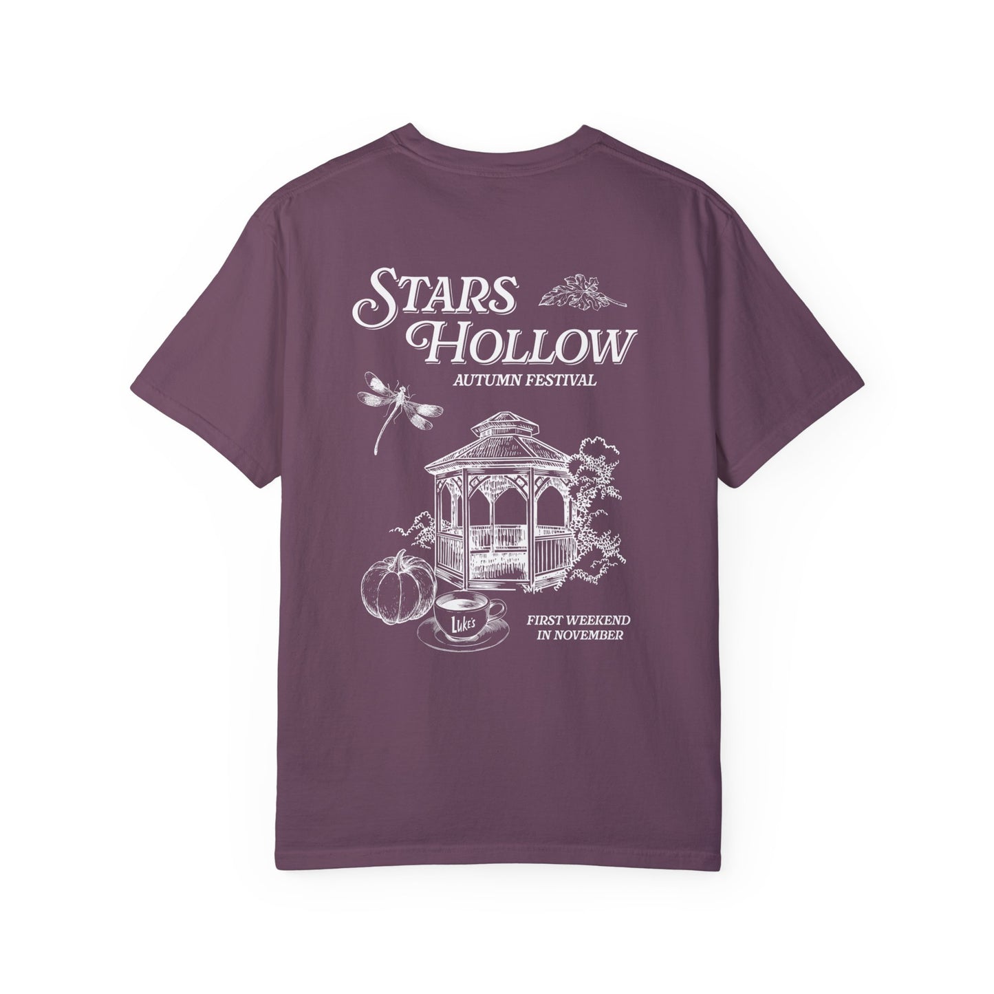 Stars Hollow Autumn Festival Tee (Front and Back)