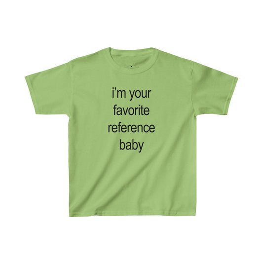 Your Favorite Reference Brat Baby Tee