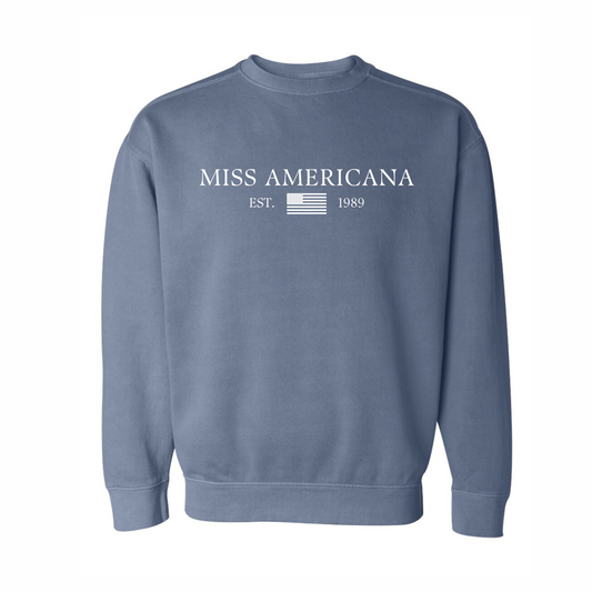 Miss Americana Minimalist Crewneck