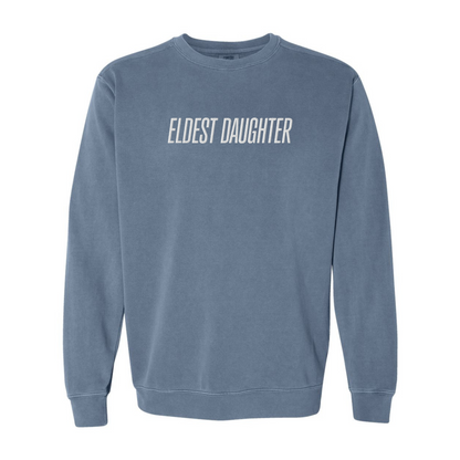 Eldest Daughter Embroidered Crewneck