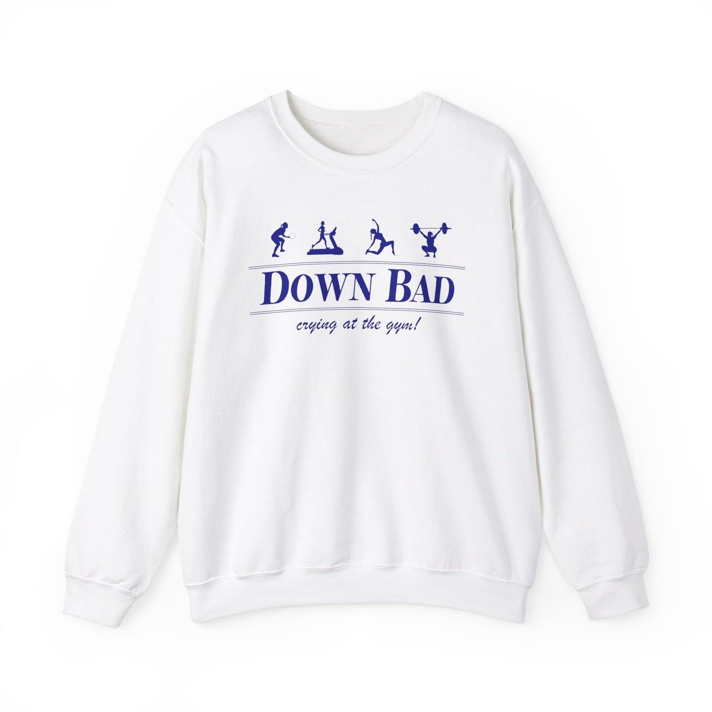 Down Bad Retro Gym Crewneck