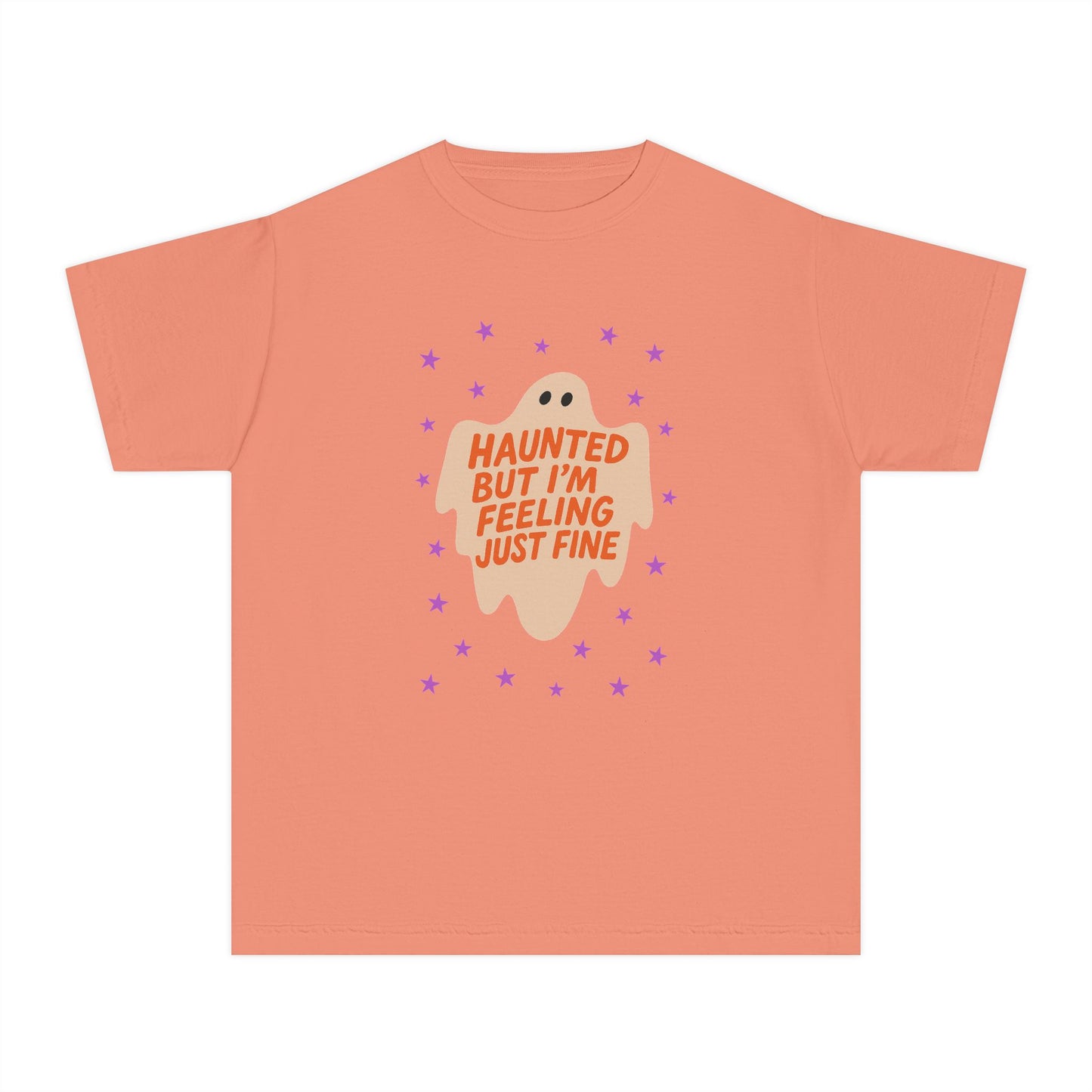 Haunted But I'm Feeling Just Fine Youth Tee