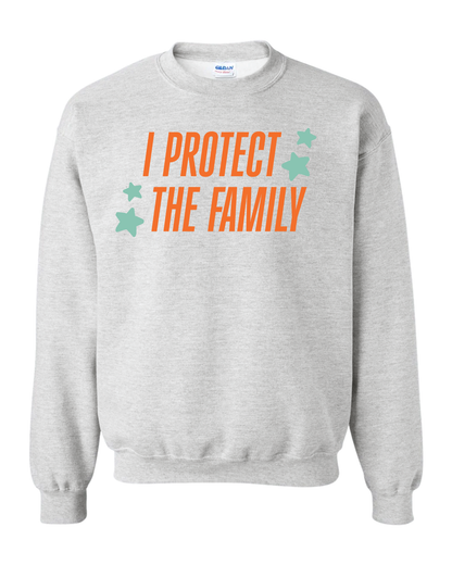 I Protect The Family Crewneck