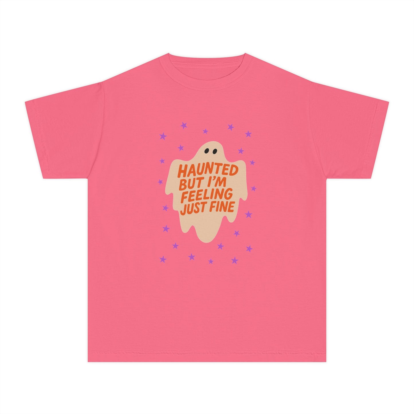 Haunted But I'm Feeling Just Fine Youth Tee