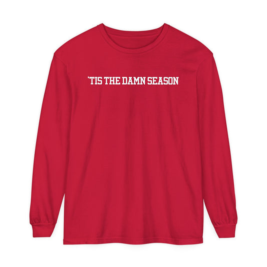 'Tis the Damn Season Football Long Sleeve