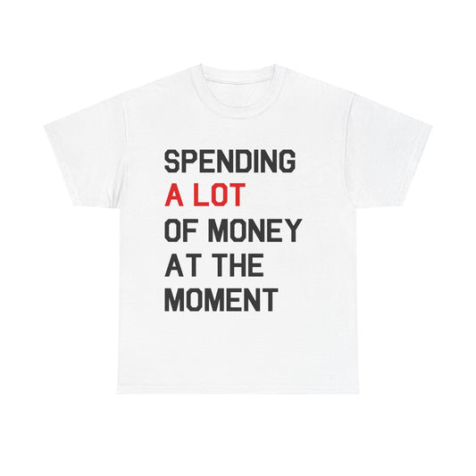 Spending A Lot Of Money At The Moment Tee