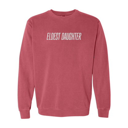 Eldest Daughter Embroidered Crewneck