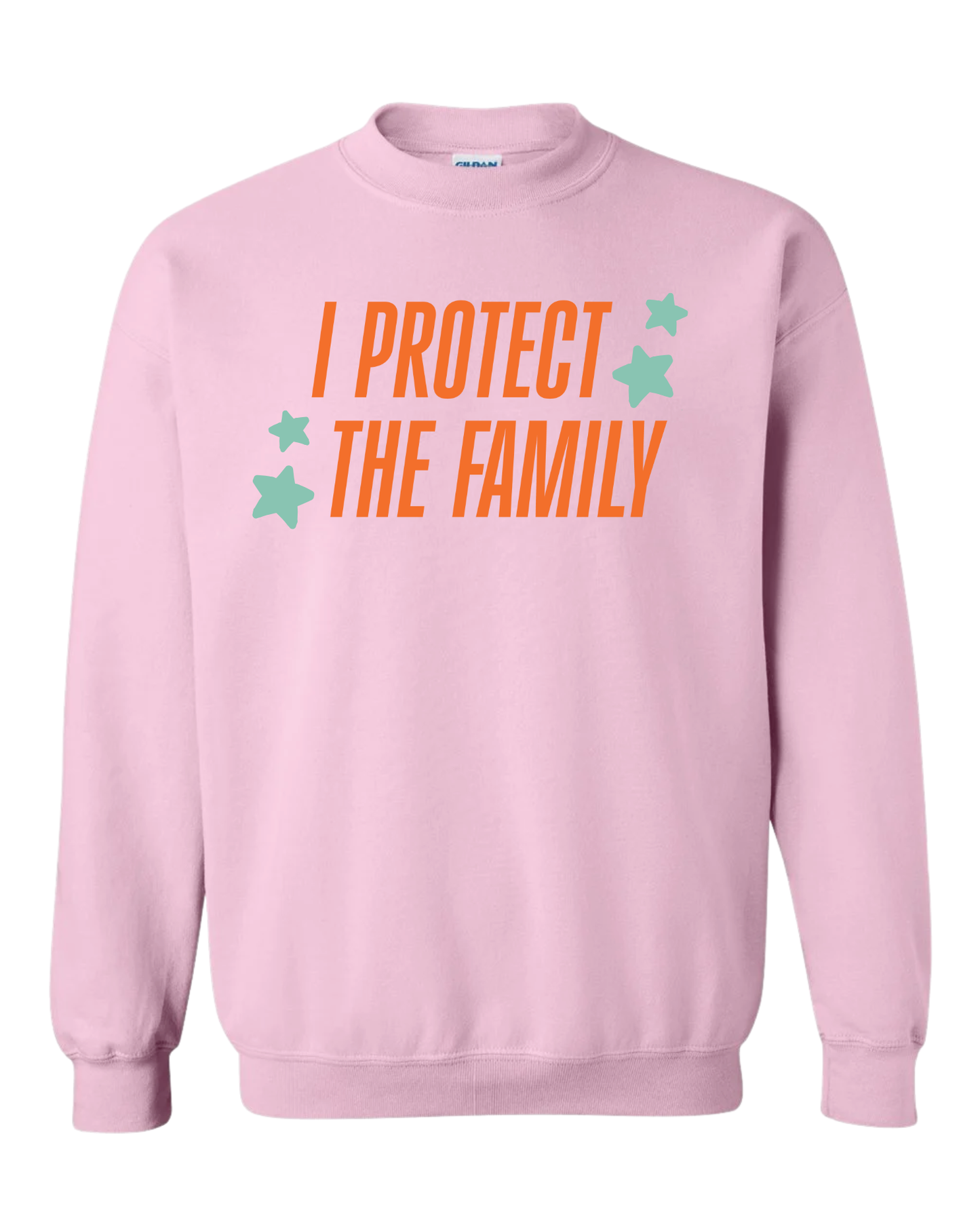 I Protect The Family Crewneck