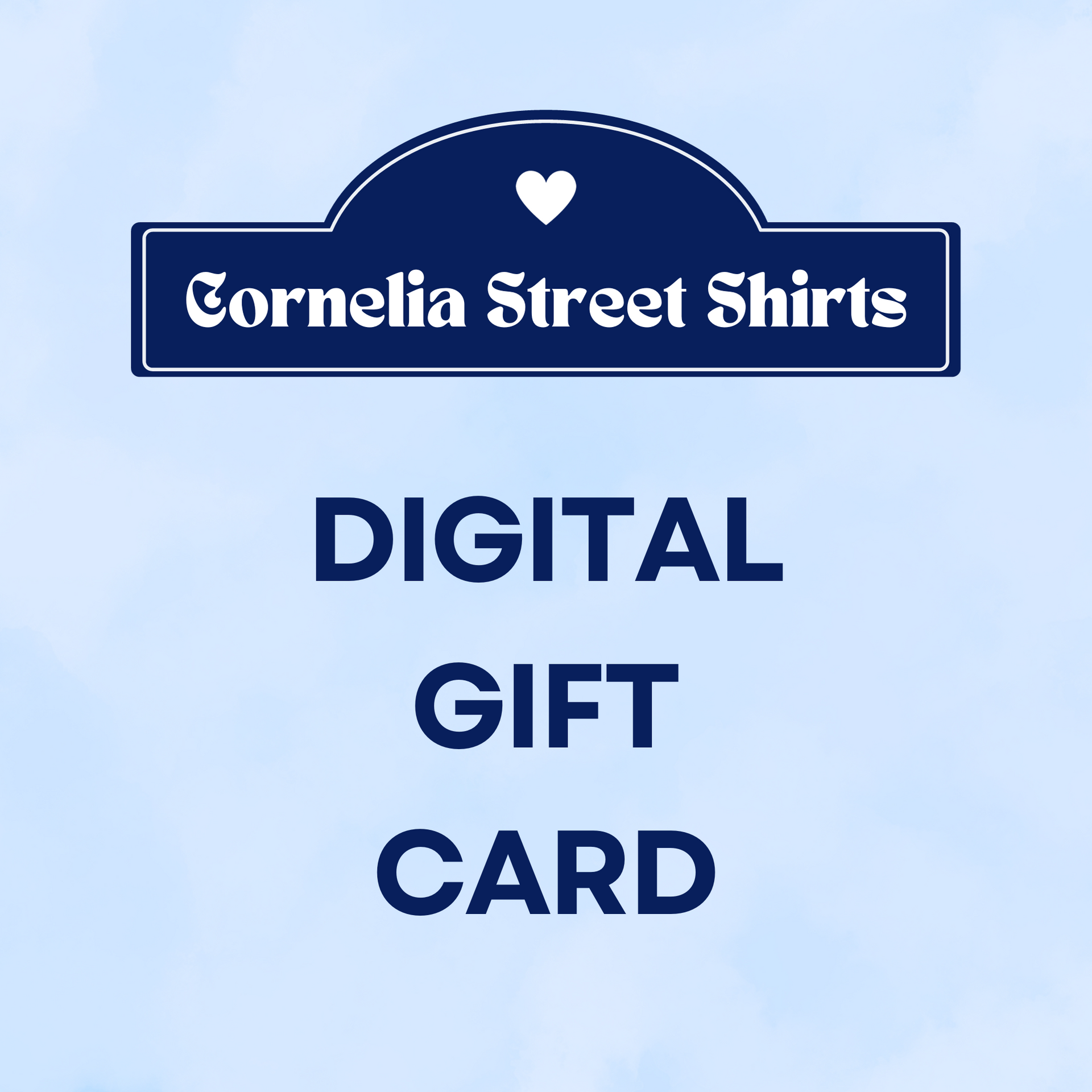 Gift Card for THE GOOD SHIRT