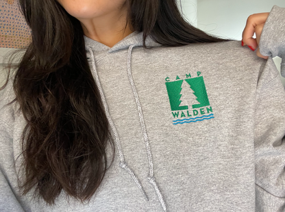 Camp Walden Embroidered Hoodie