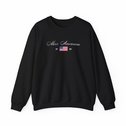 Miss Americana Vintage Embroidered Crewneck