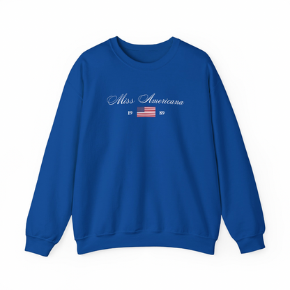 Miss Americana Vintage Embroidered Crewneck