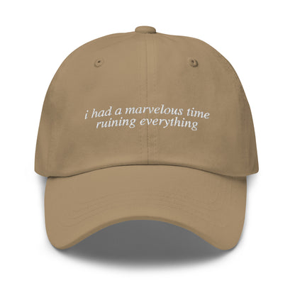 A Marvelous Time Baseball Cap