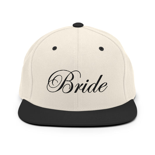 Bride Vintage Snapback Hat