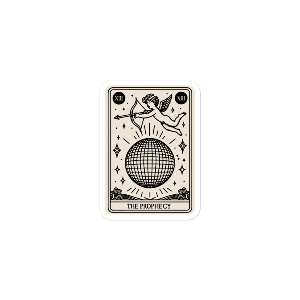 Prophecy Tarot Card Sticker