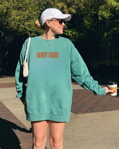 Father Figure Embroidered Crewneck