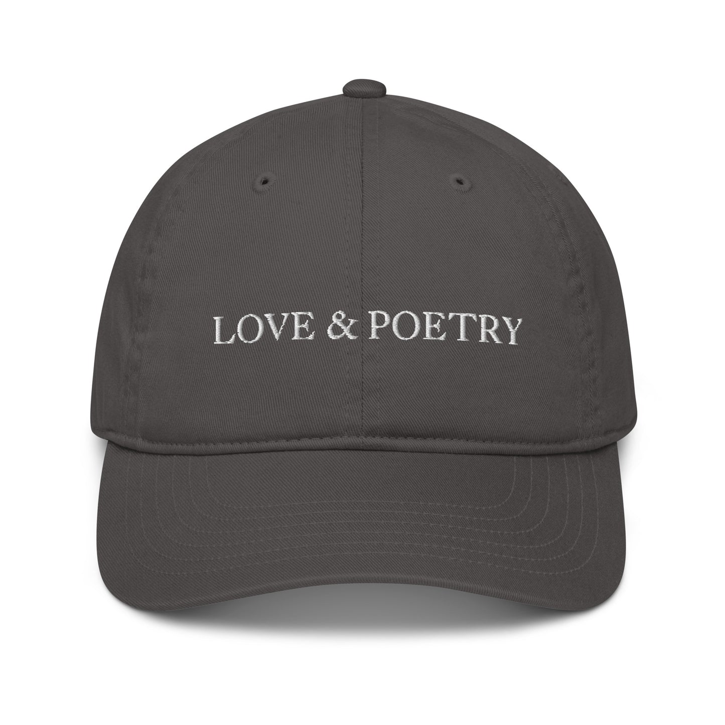 Love and Poetry Embroidered Hat