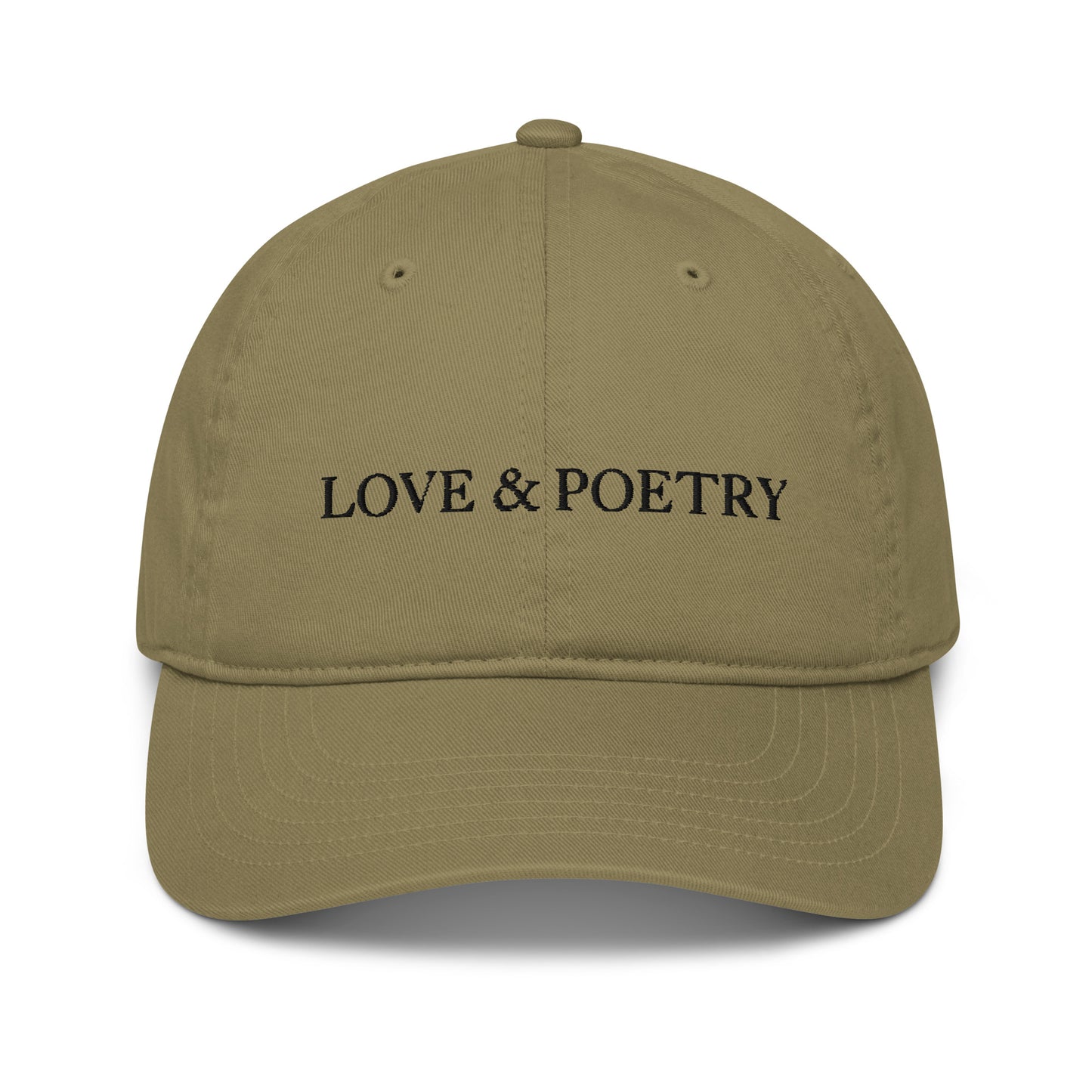 Love and Poetry Embroidered Hat