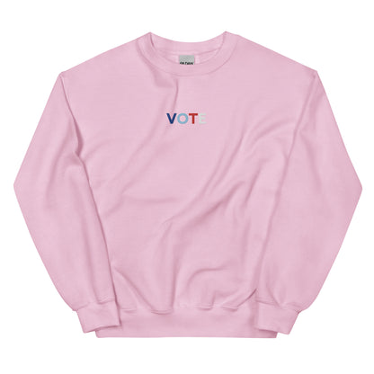 VOTE Embroidered Crewneck