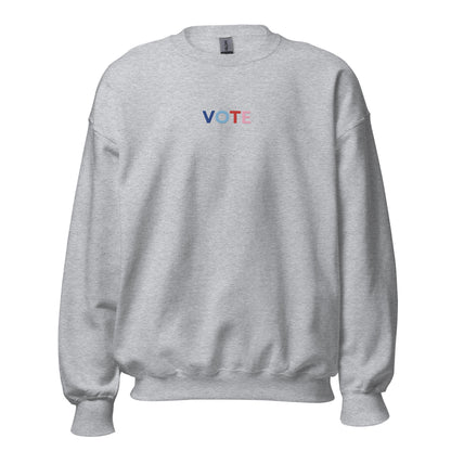 VOTE Embroidered Crewneck