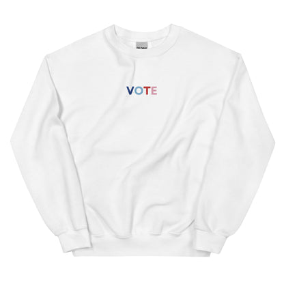 VOTE Embroidered Crewneck