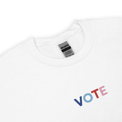 VOTE Embroidered Crewneck