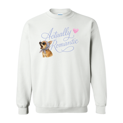 Actually Romantic Crewneck