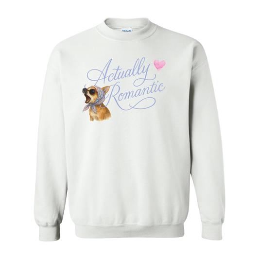 Actually Romantic Crewneck
